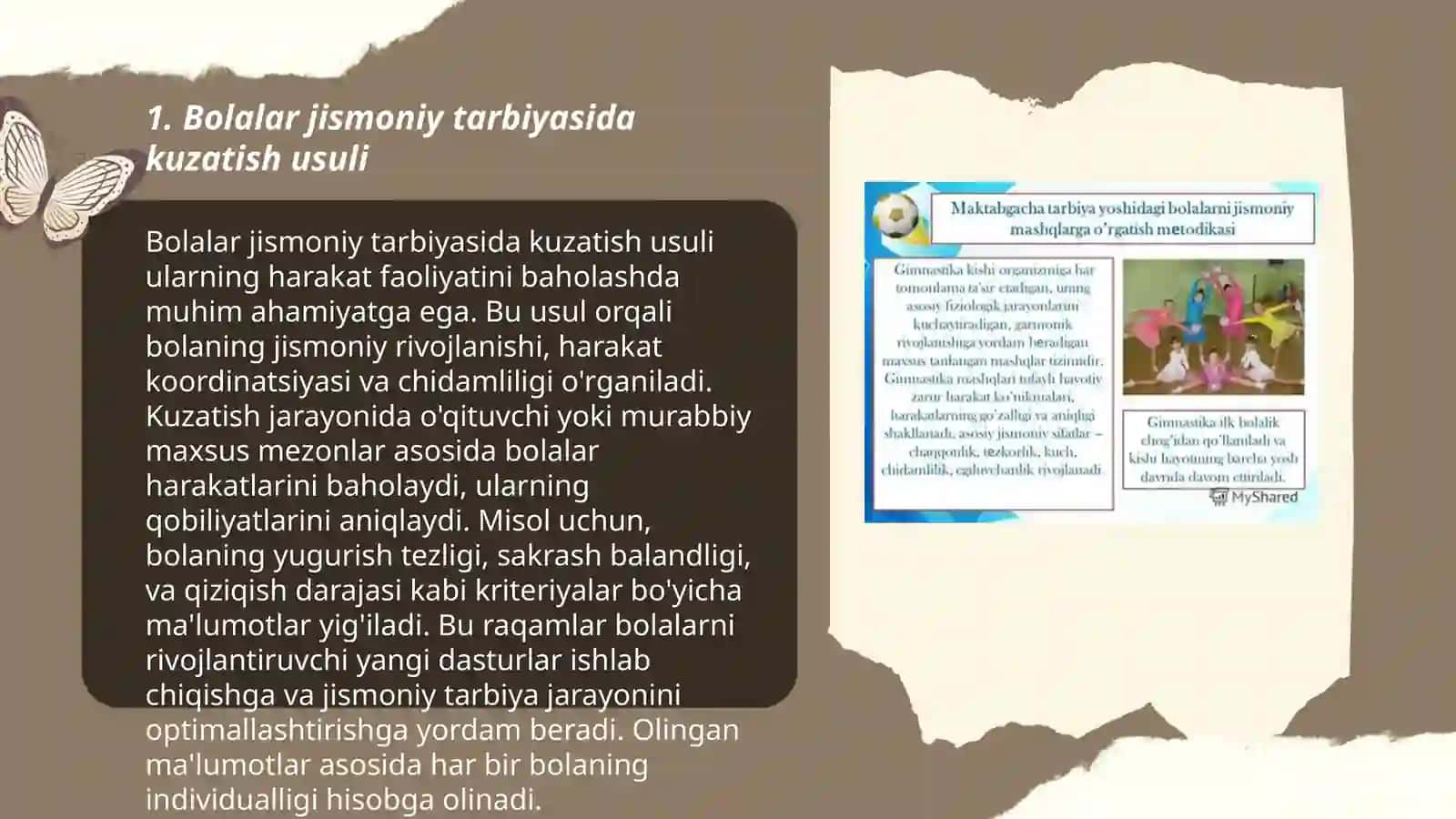 Bolalar jismoniy tarbiyasining tadqiqot metodlari 3