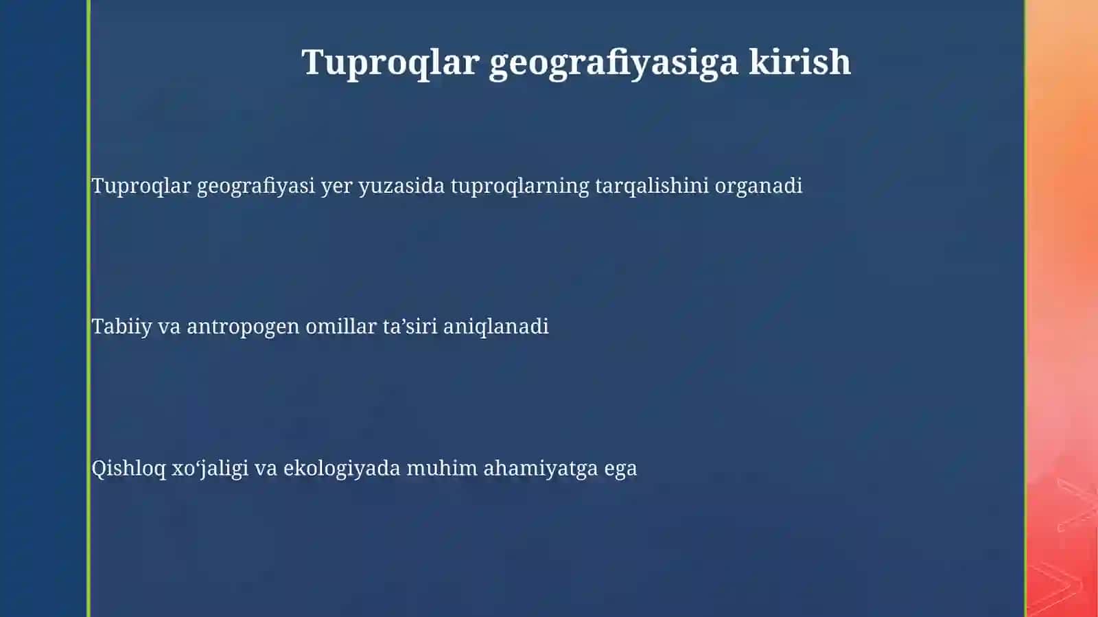Tuproqlar geografiyasida tadqiqot metodlari 3
