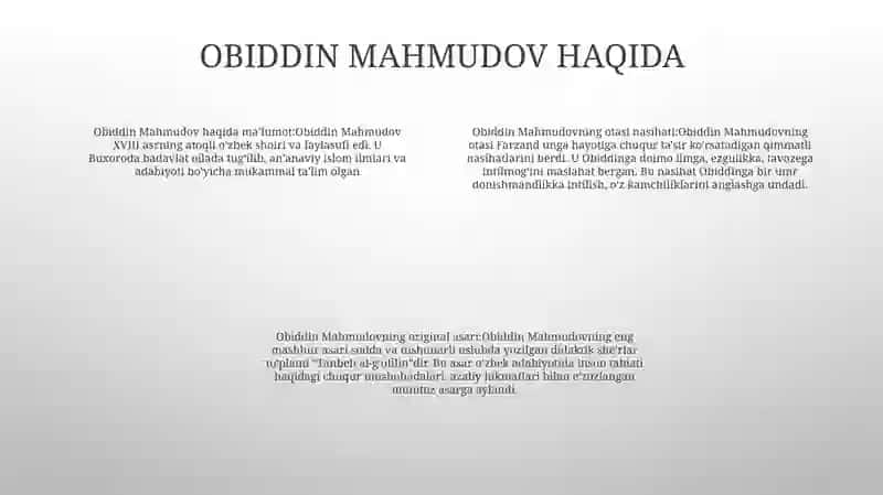 Obiddin Mahmudovning Ota Nega Farzandiga Tanbeh Beradi Asari 3