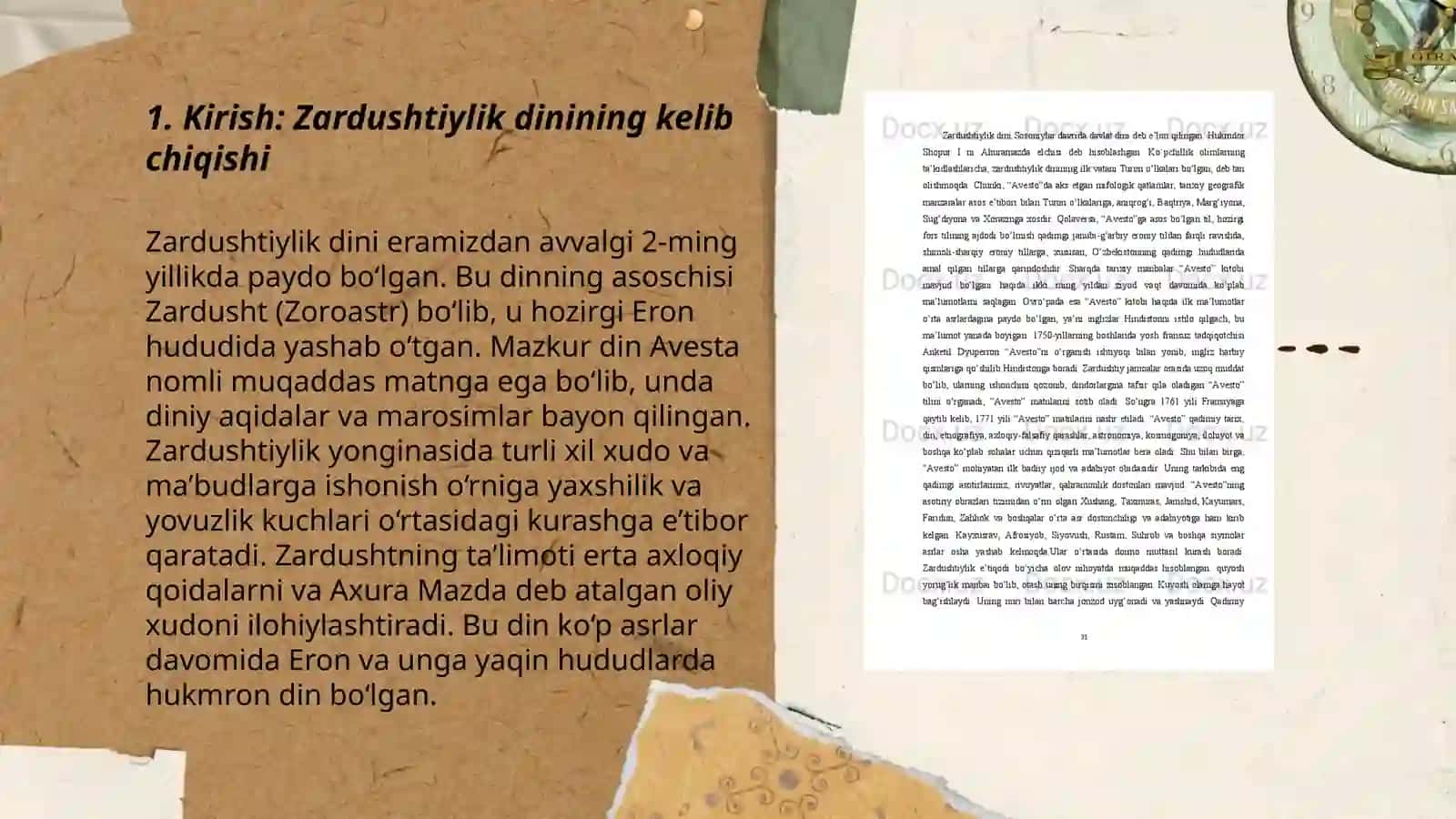 Zardushtiylik dini va Avesto 3