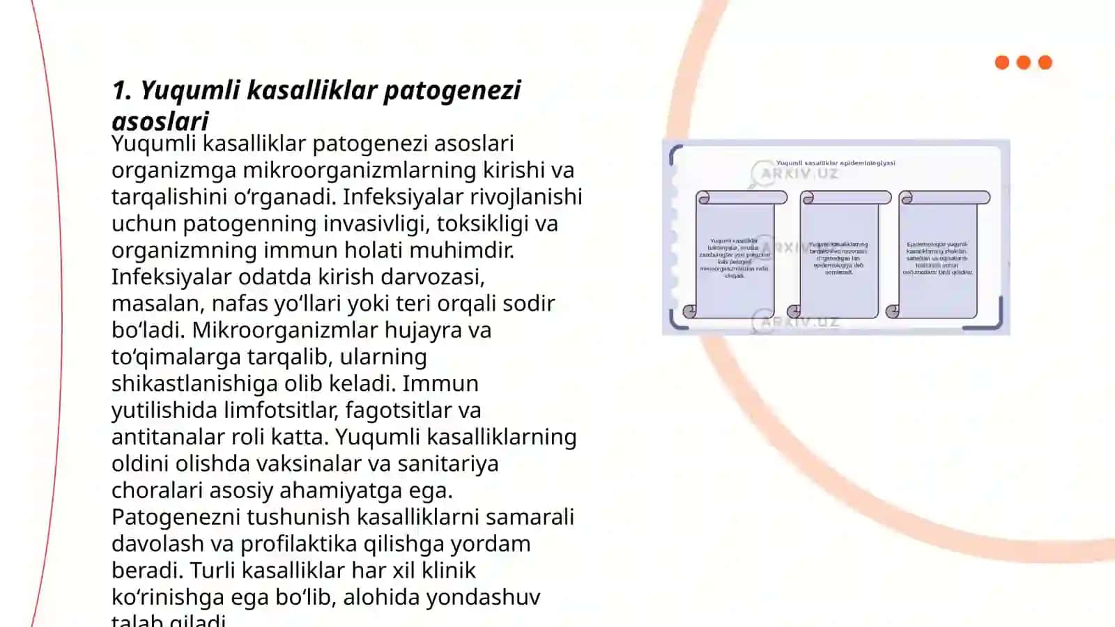 Yuqumli kasalliklar patogenezi 3