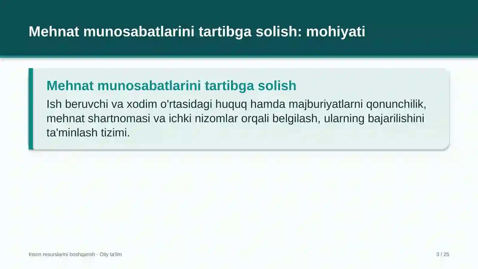 yog' moy sanoatida mehnat munosabatlarini tartibga solish 6460 3
