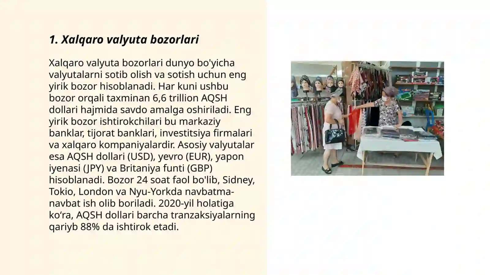 Xalqaro fond bozorlari 3