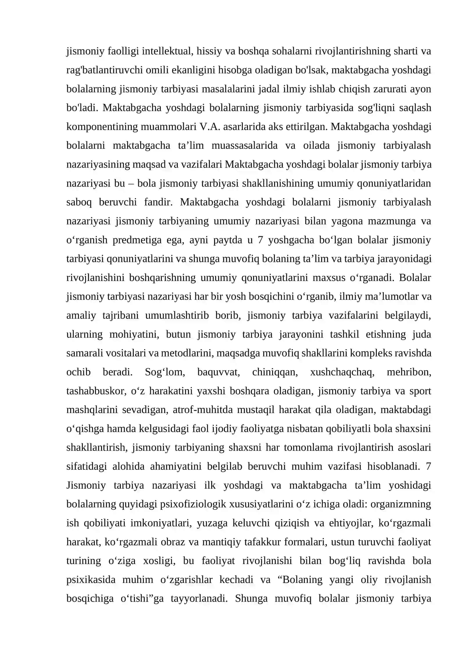 Maktabgacha ta'lim tashkilotlarida jismoniy tarbiyaning mazmuni 3