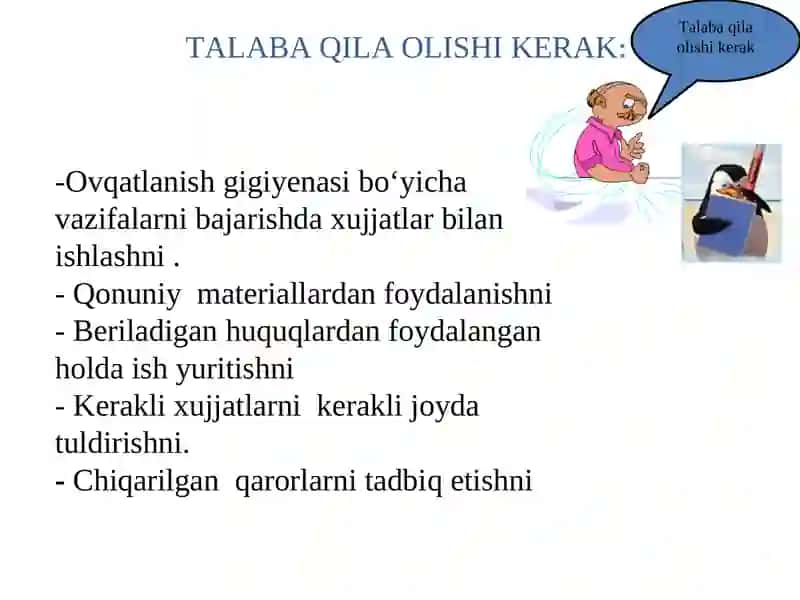 Ovqatlanish gigiyenasi bo‘limi 3