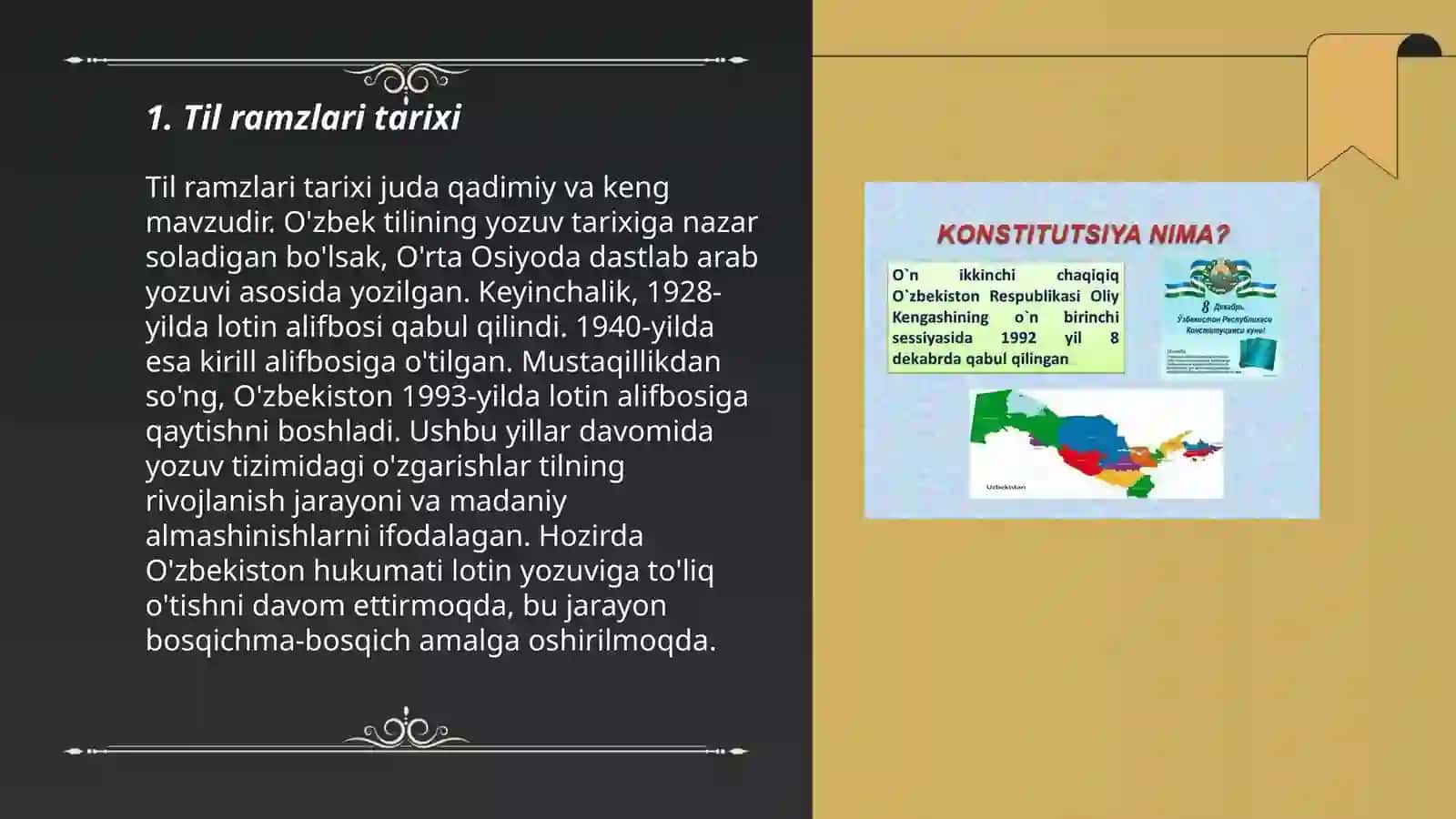 Til ramzlar tizimi 3