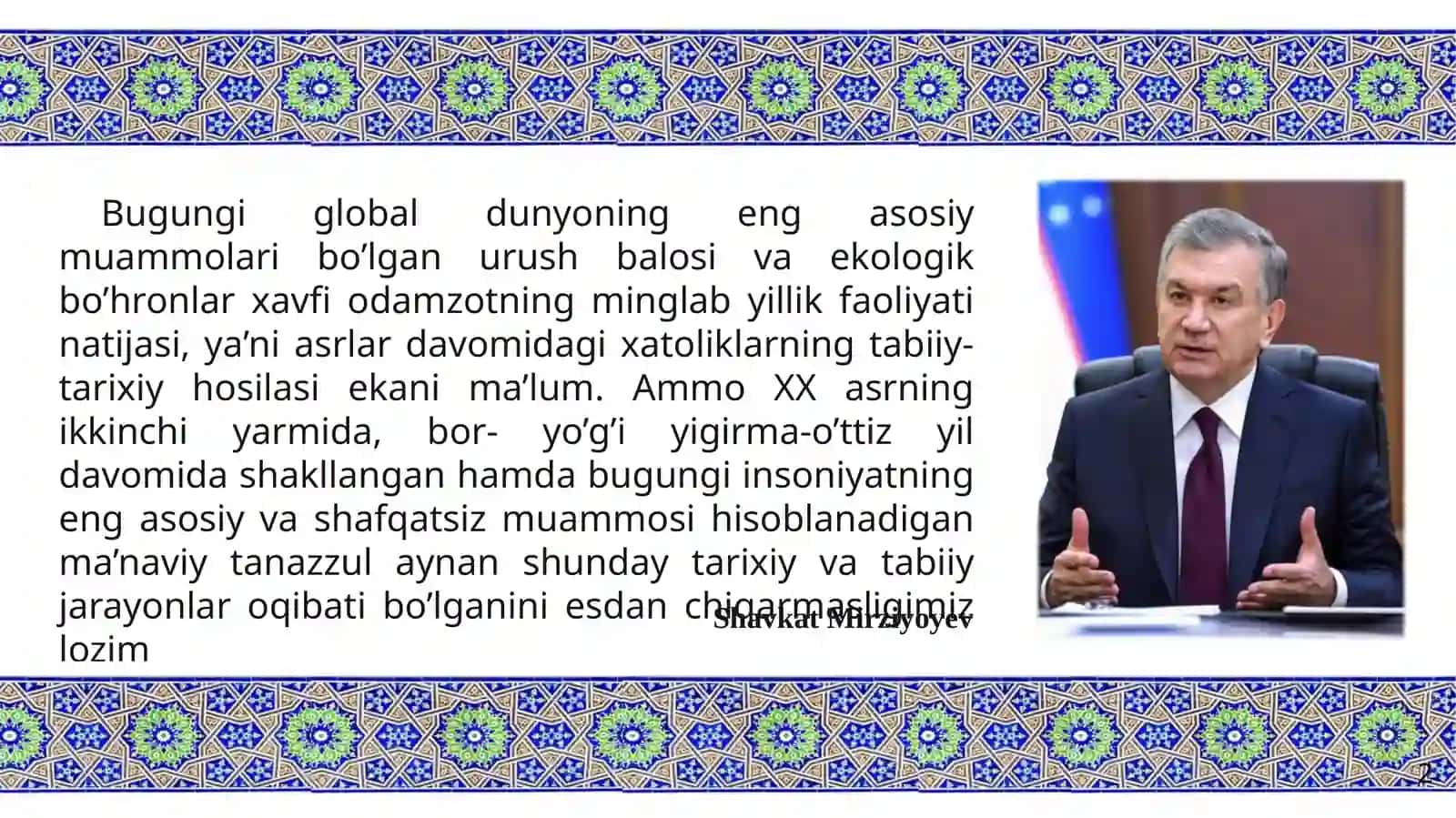 HUSHYORLIK VA OGOHLIK 3