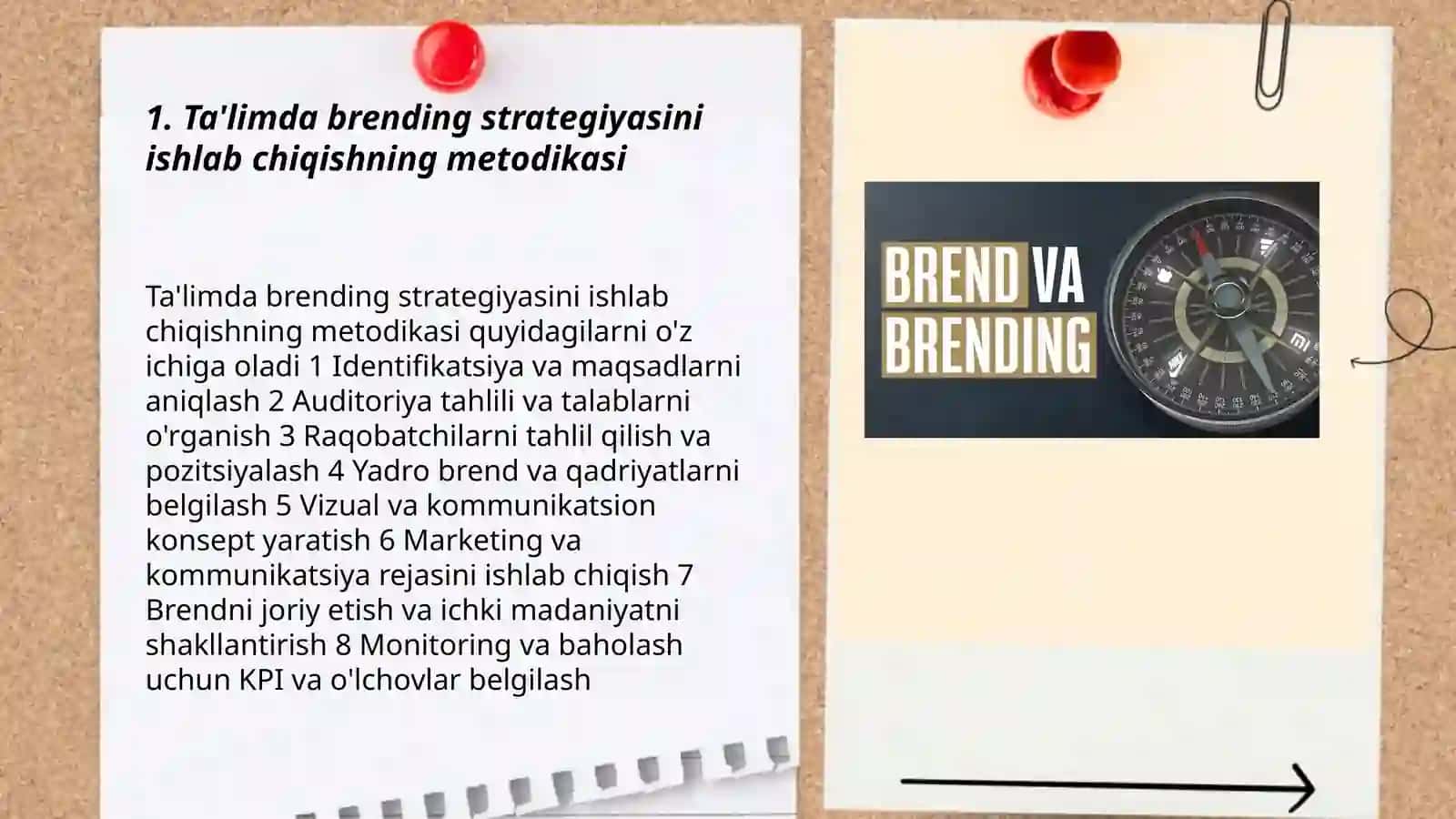 Ta'limda brending va marketing faoliyatining metodik yondashuvlari 3