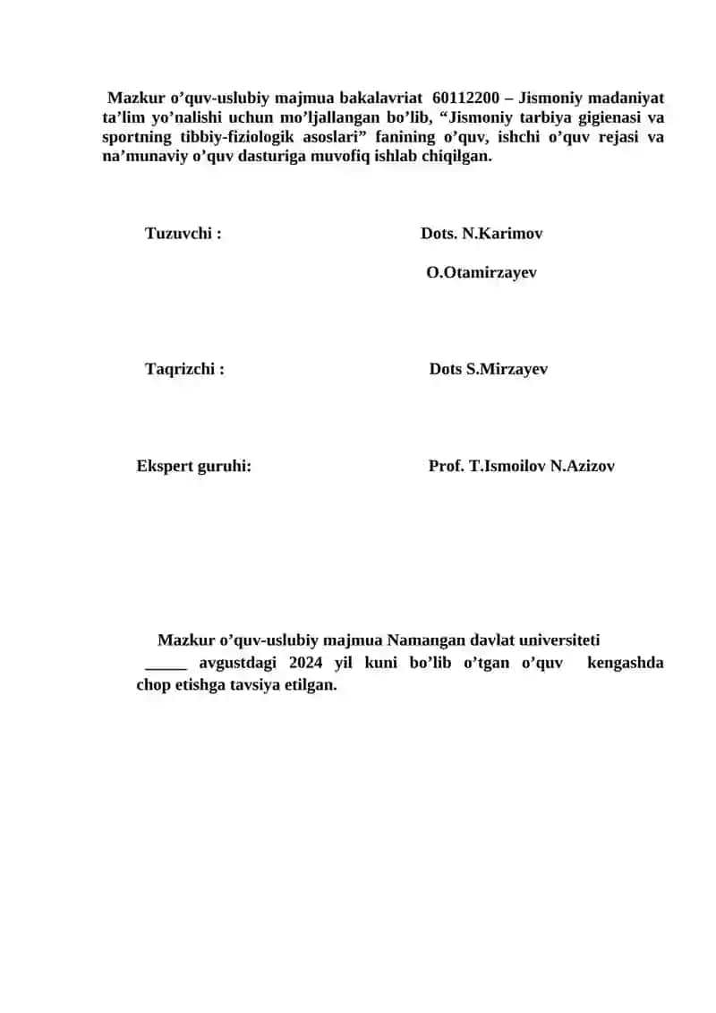 O'QUV-USLUBIY MAJMUA 3