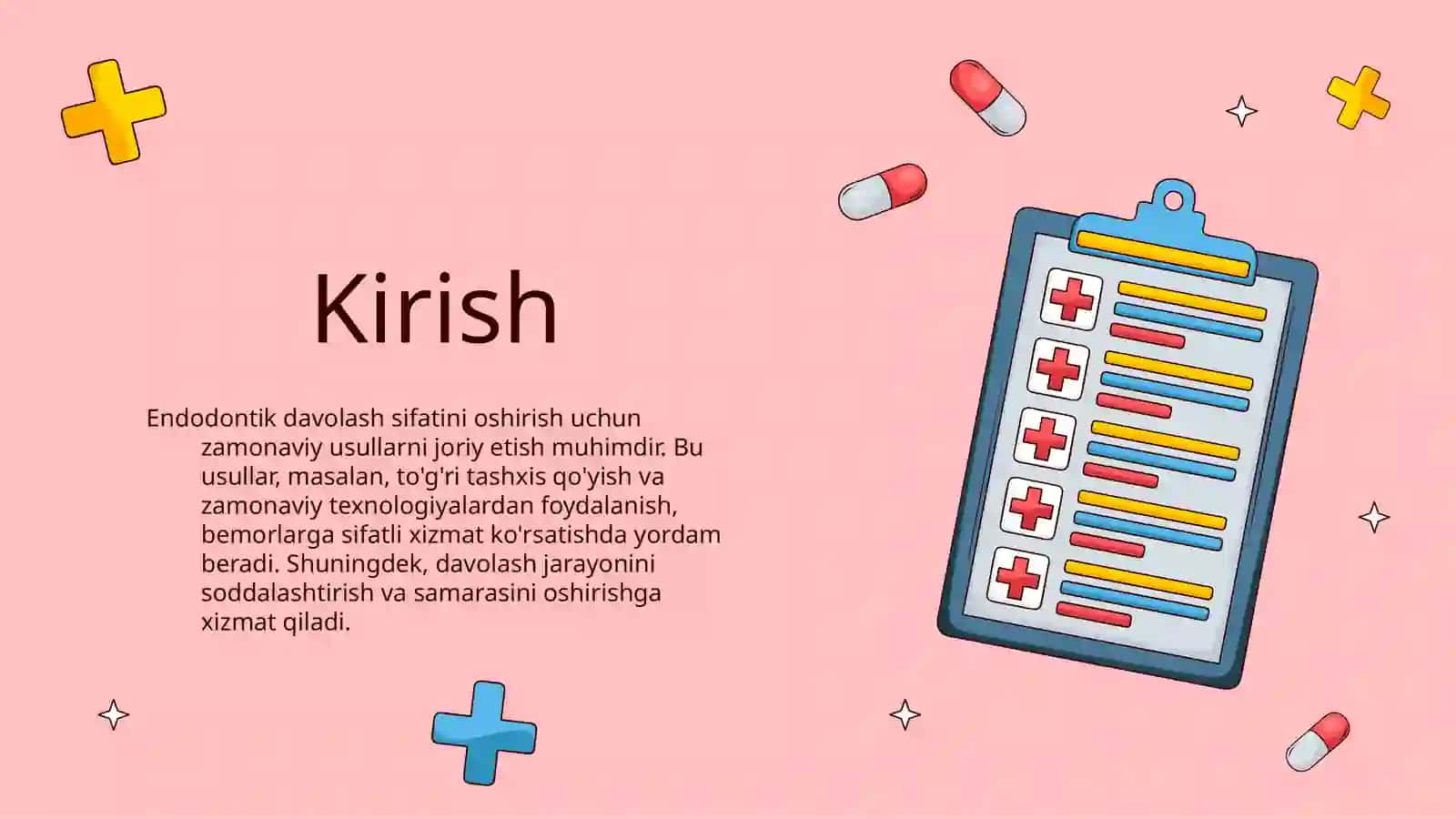 Endodontik davolash sifatini oshirish usullari 3