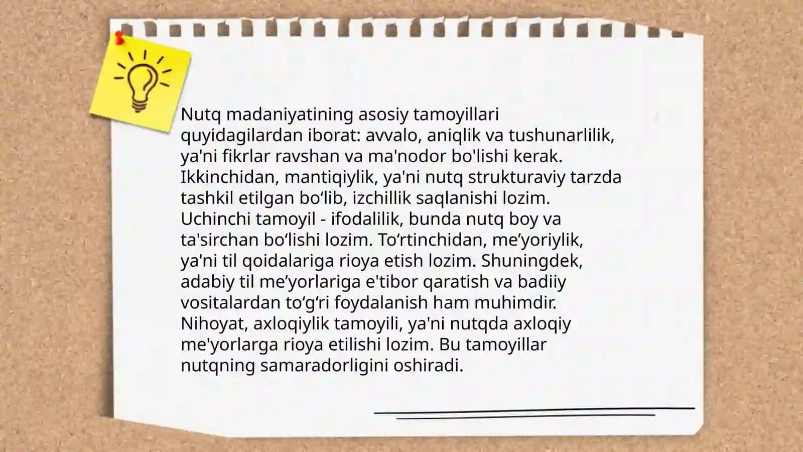 Nutq madaniyatining asosiy tamoyillari 3