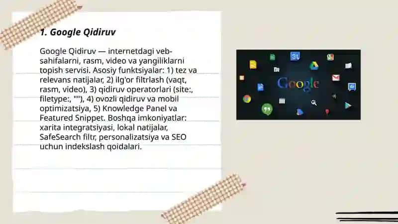 Google Qidiruv 3