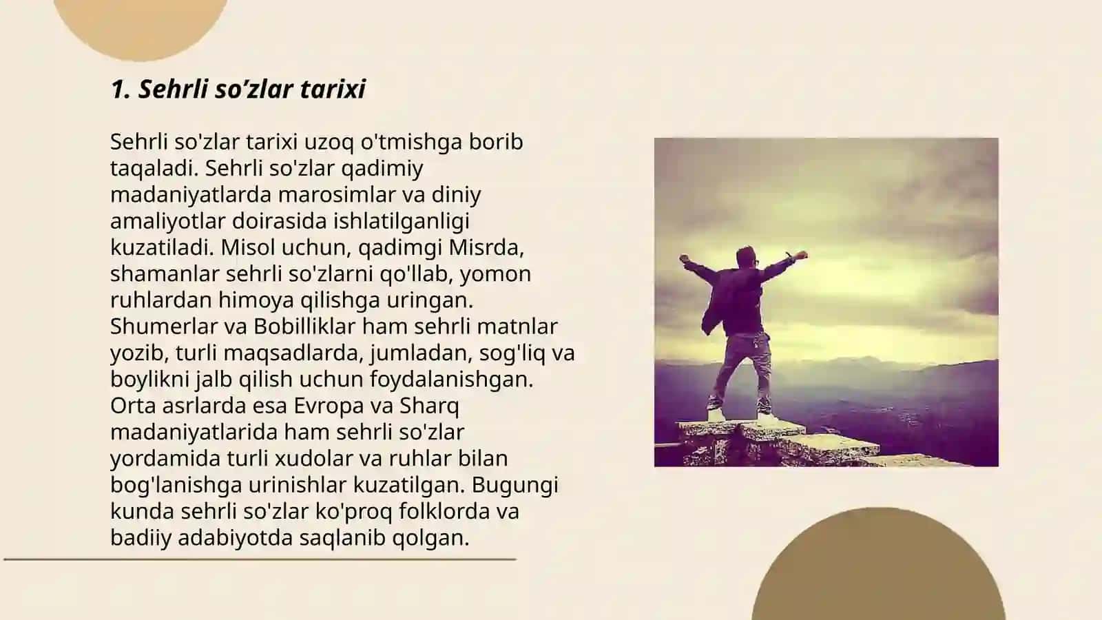 Sehrli so'zlar 3