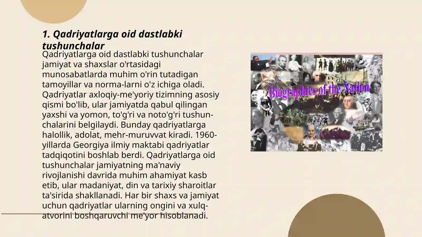 Qadriyat nazariyasining shakllanish tarixi 3