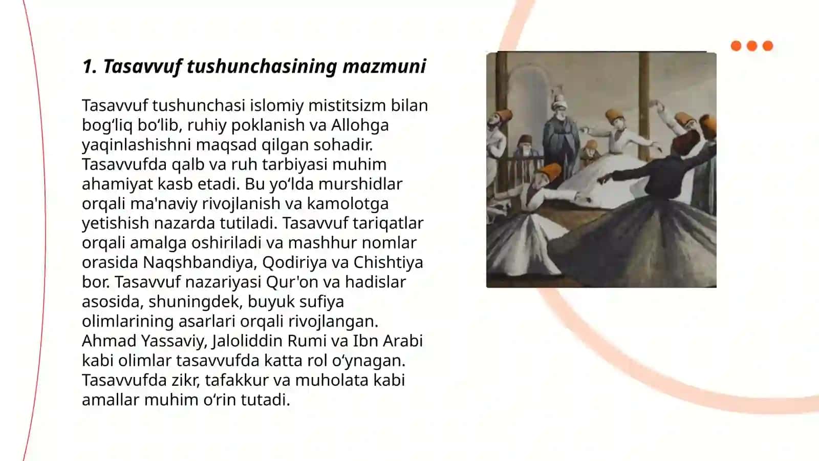 Tasavvuf tushunchasi va uning mohiyati 3