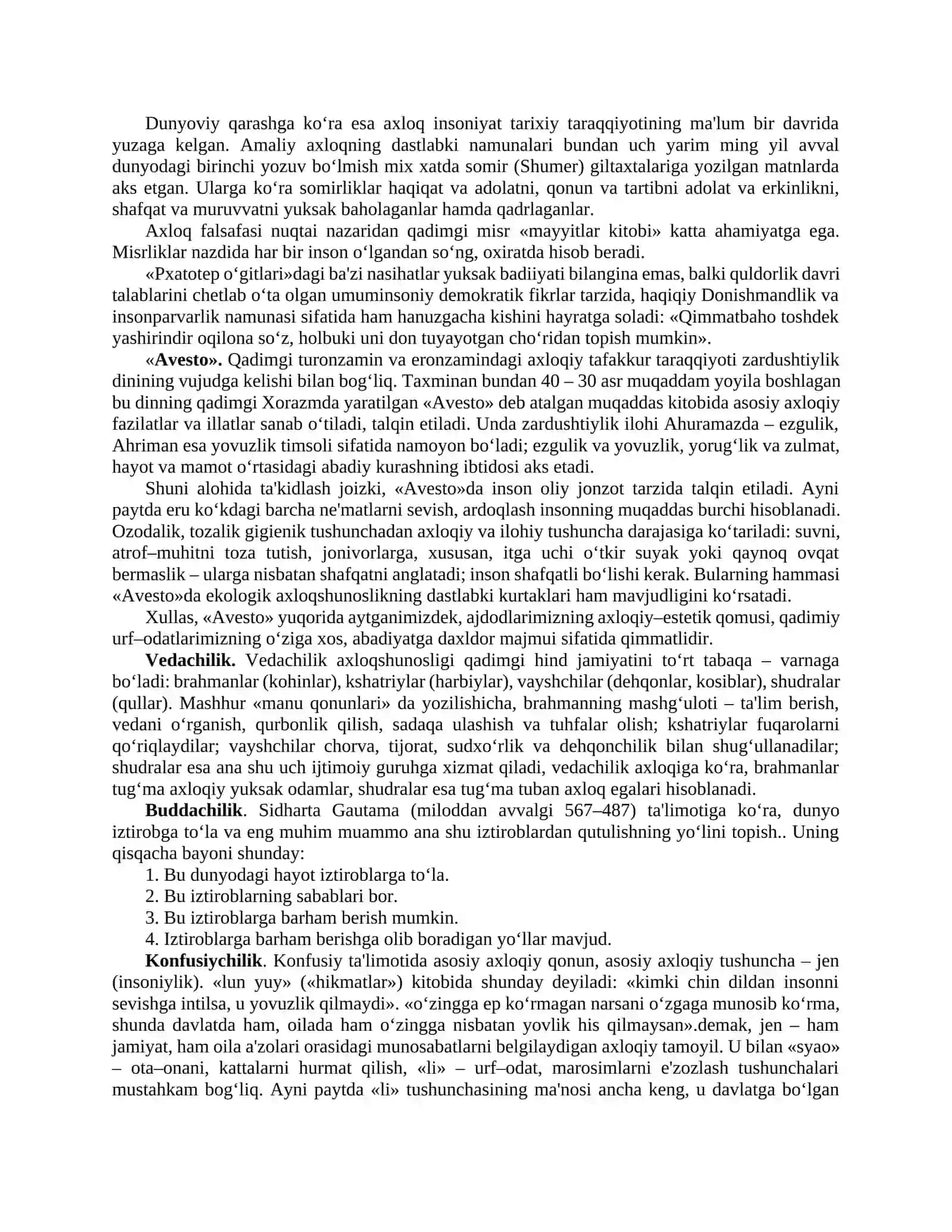 11-mavzu. Axloq falsafasi (Etika) 3
