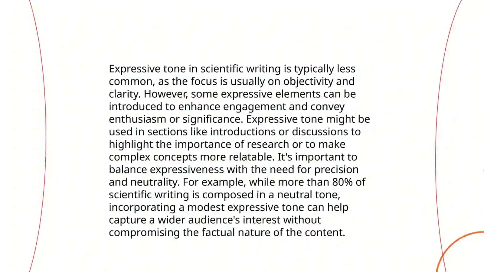 Tones in a series of similar items 3