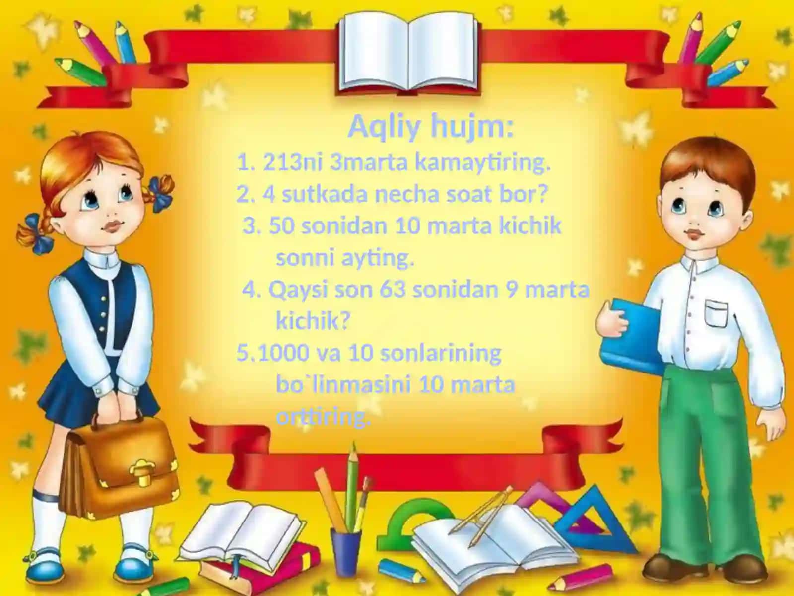 Tabiatning ne’mati ko’p 3