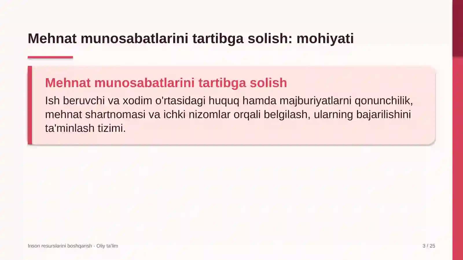 gidroelektr stansiyalarida mehnat munosabatlarini tartibga solish 4503 3