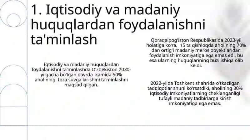 Iqtisodiy va madaniy huquqlar 3
