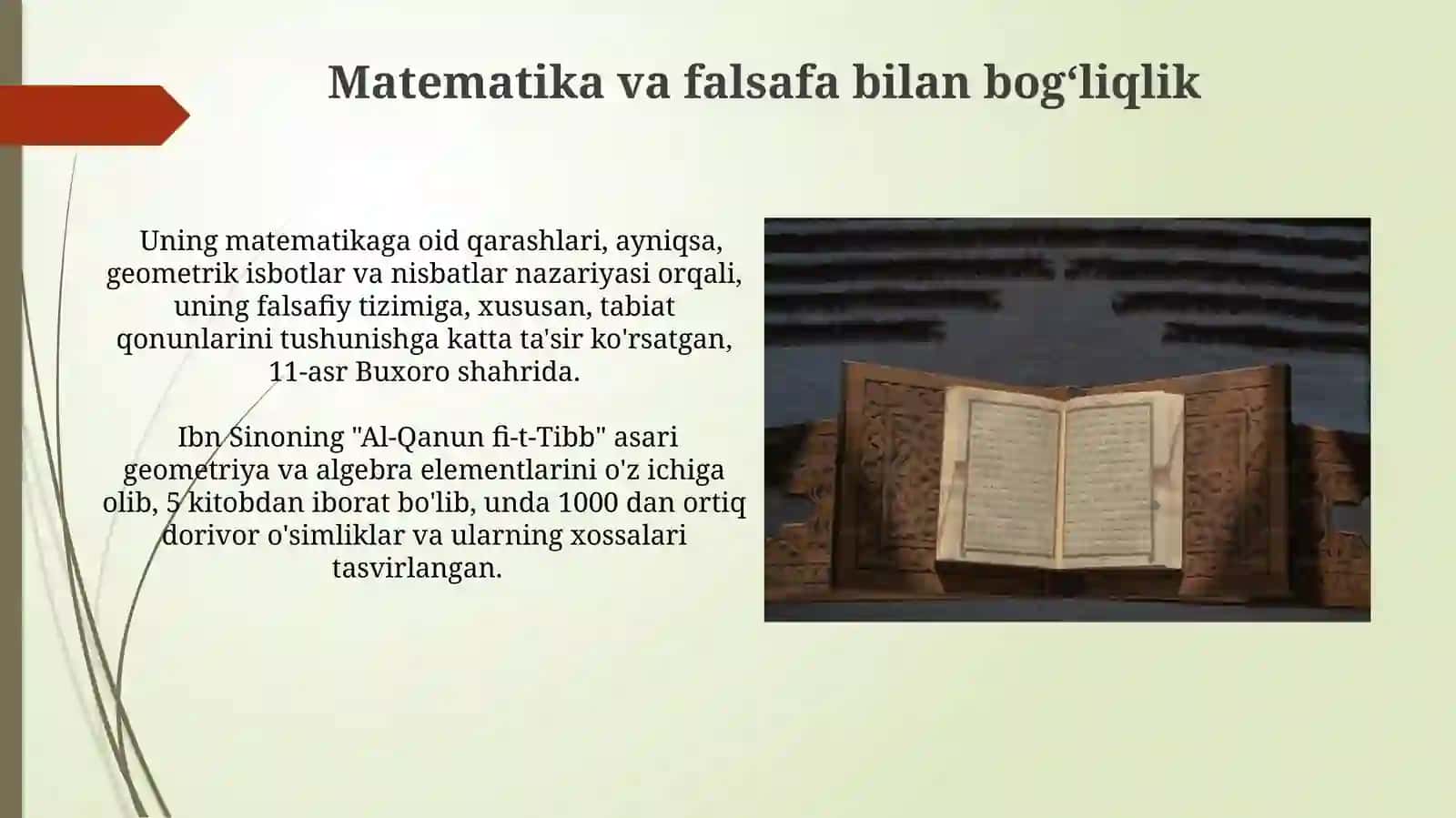Ibn Sinoning tabiiy fanlarga doir ishlari 3