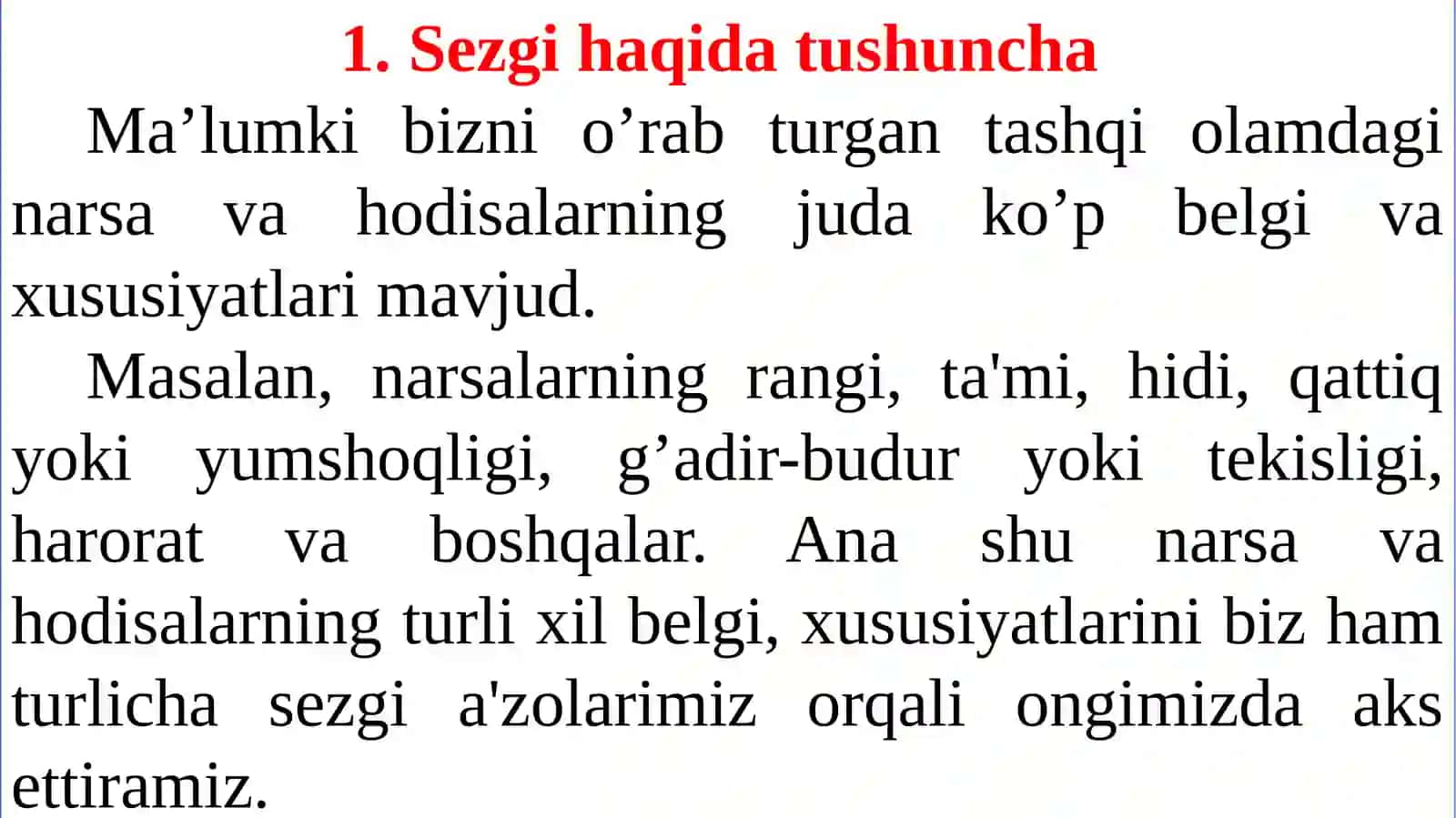 SHAXSNING BILISH JARAYONLAR PSIXOLOGIYASI 3