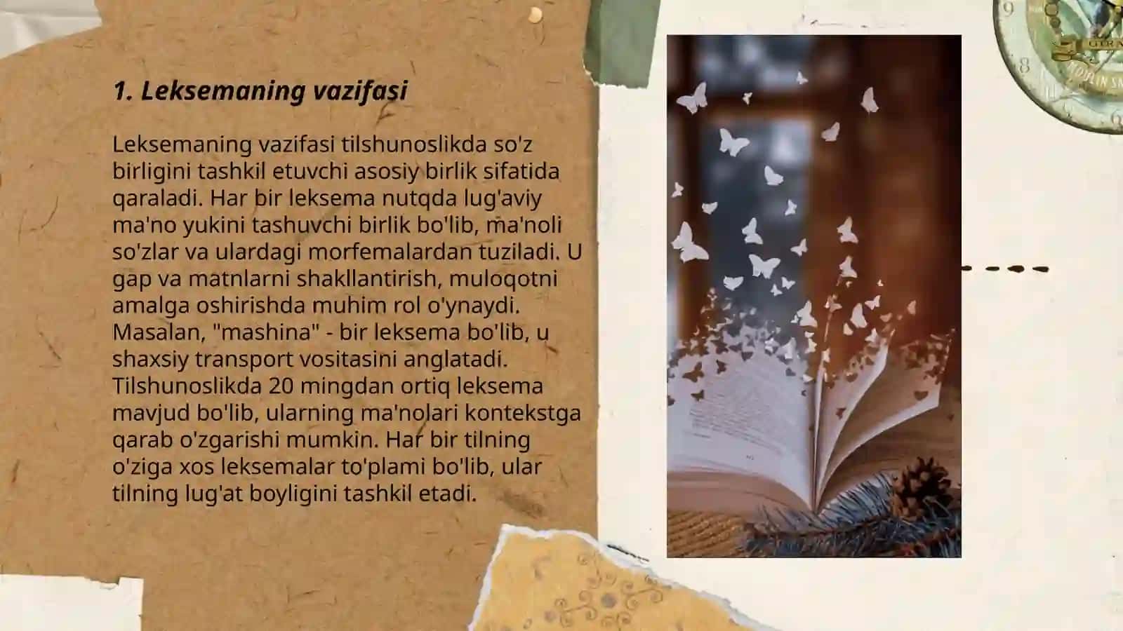 Leksemaning sematik tabiati 3