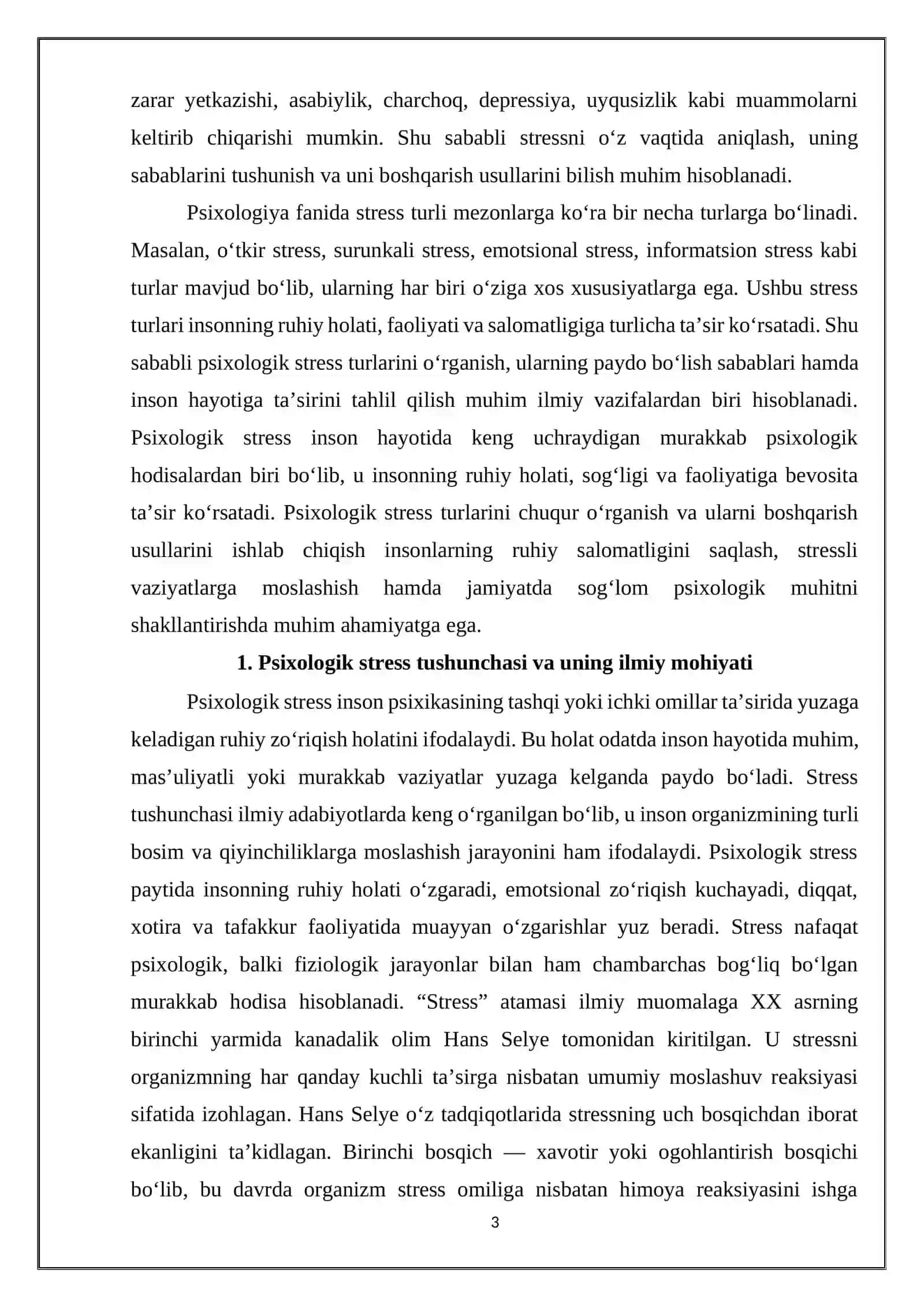 Psixologik stres turlari 3