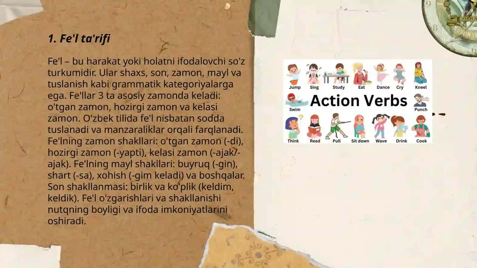 Fe'l va uning turlari 3