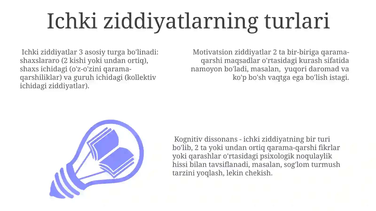 Ichki va Tashqi Mojarolarga Umumiy Nuqtai 3