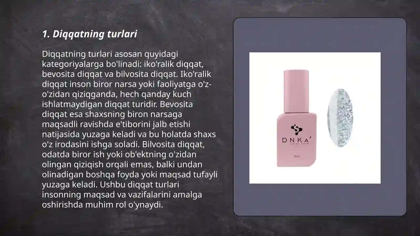Diqqat va sezgi 3