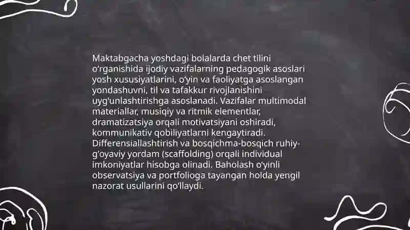 Maktabgacha yoshdagi bolalarda chet tilini oʻrganish 3