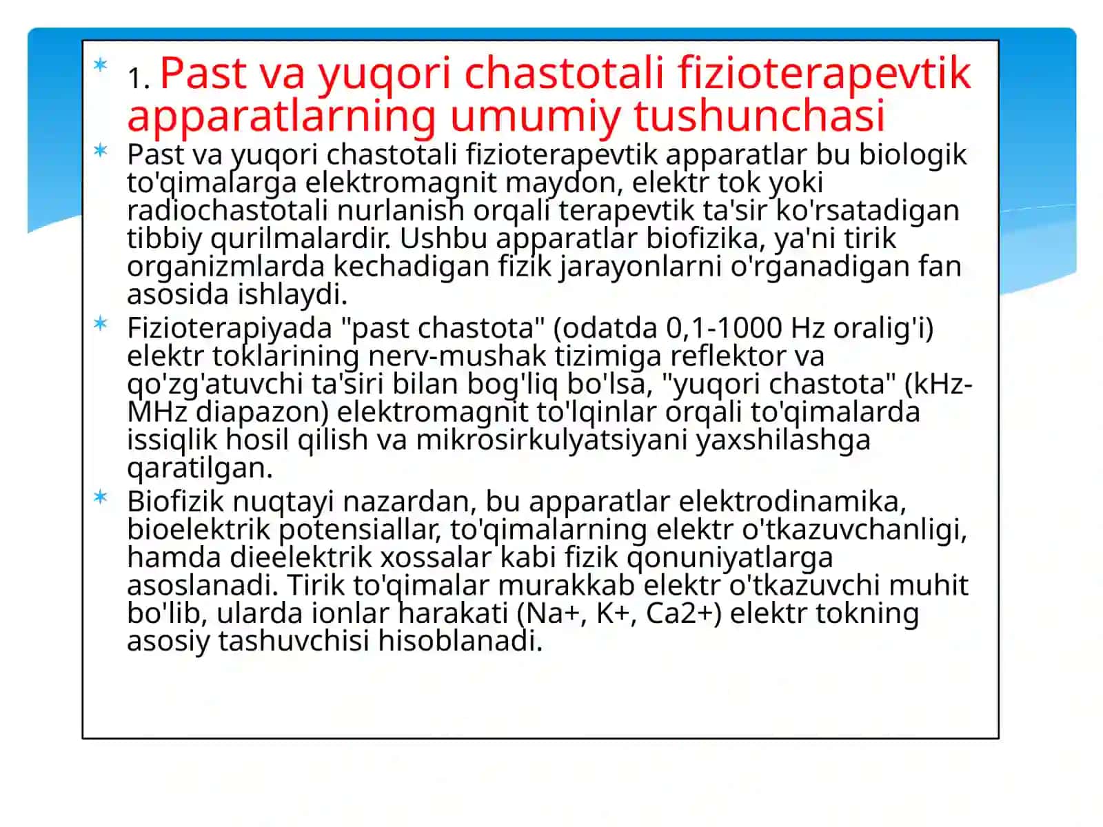 Biofizika  Qon bosimini o'lchashning fizik asoslari.pptx 3