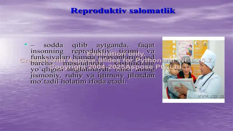 reproduktiv salomatlik 3