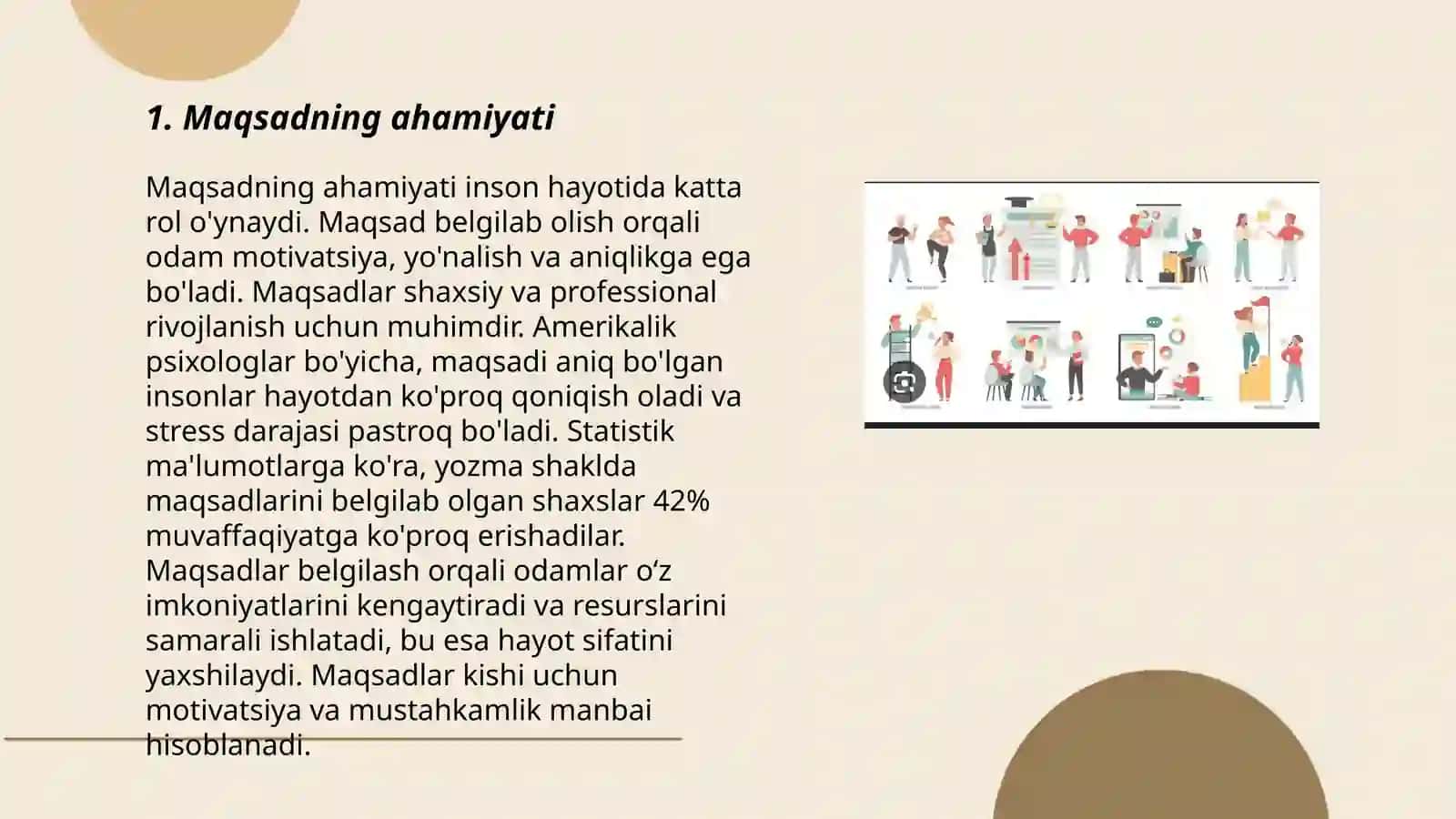 Orzu maqsad va muvaffaqiyat 3