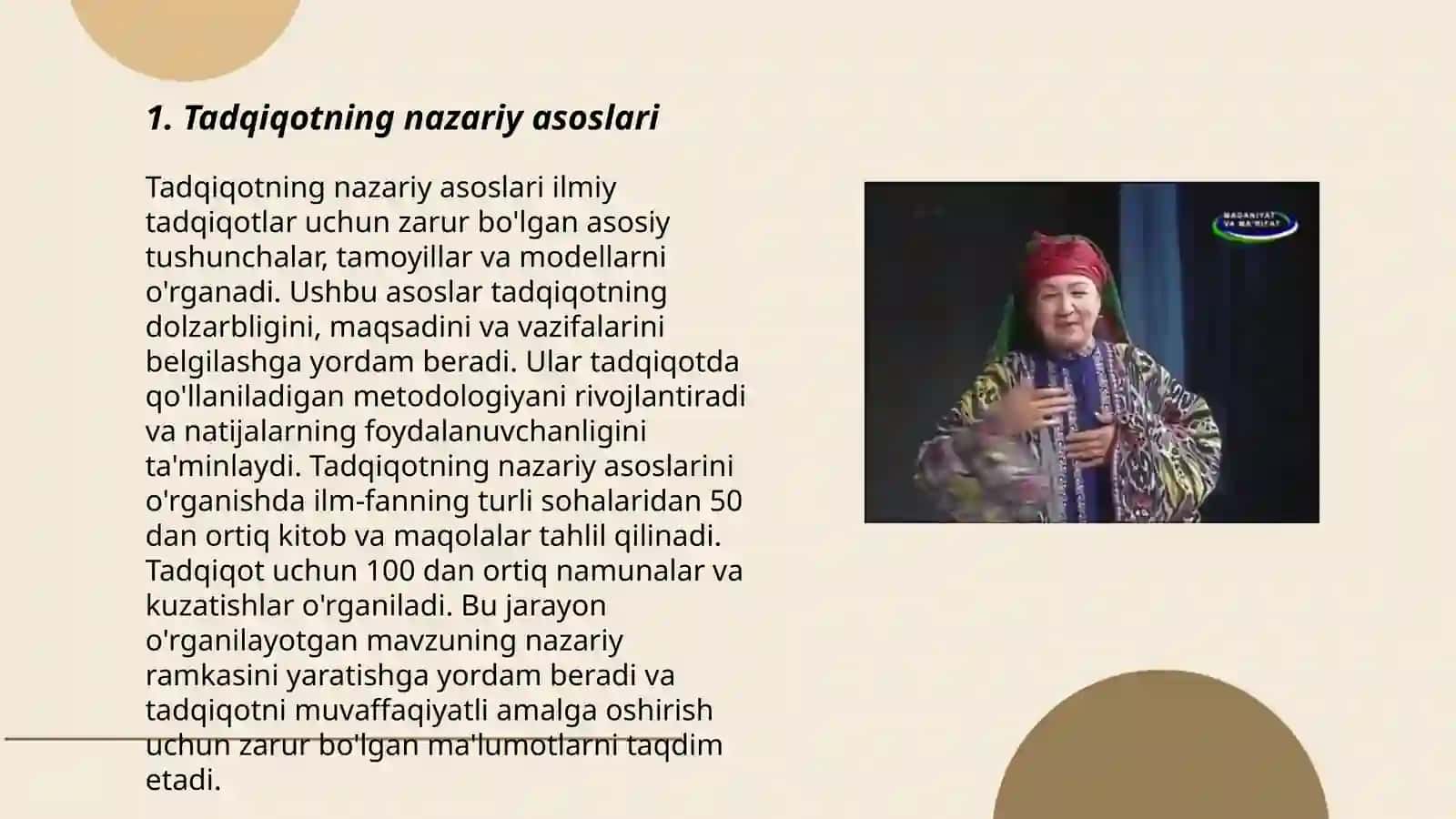 Tadqiqotning nazariy asoslari 3