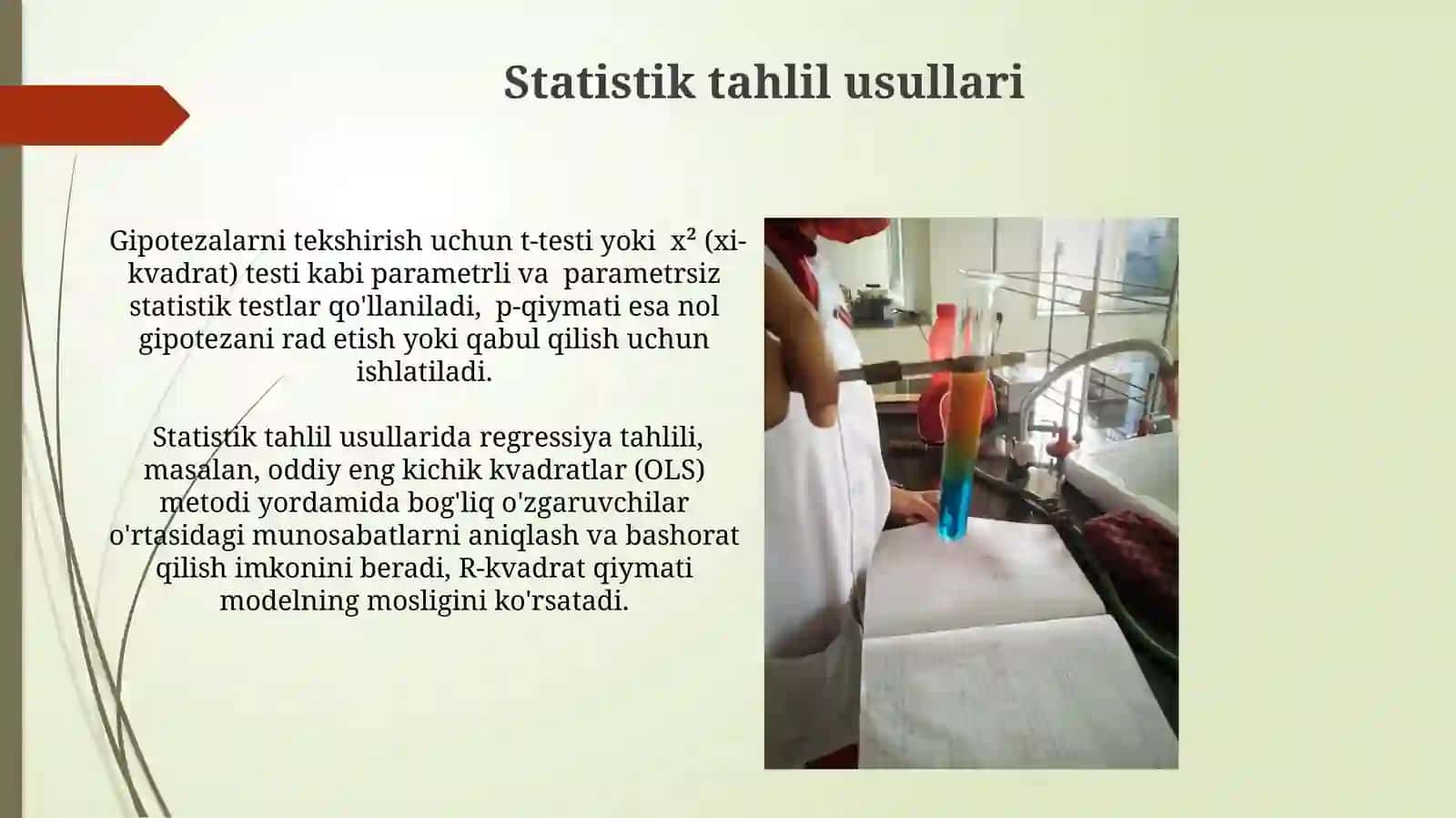 Statistik tahlil usullari 3