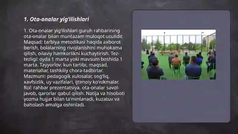 Ota-onalar yig'ilishlari 3