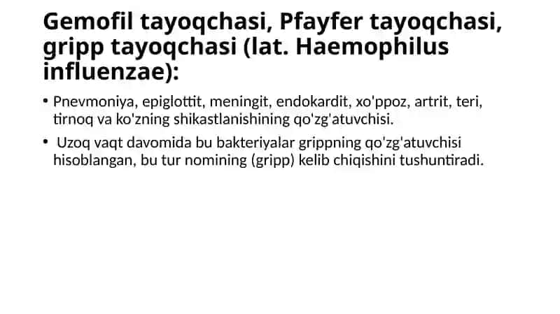 Bronxit kasalligining qo'zg'atuvchilari patogenez va laboratoriya tashhisi 3