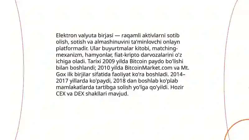Elektron valyuta birjasi 3