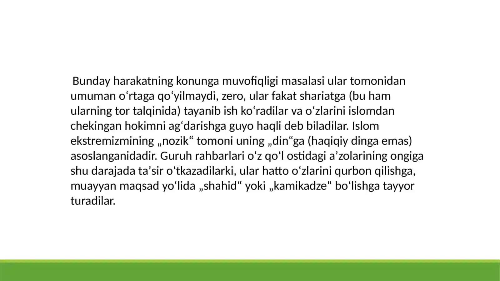 Diniy ekstremizm 3