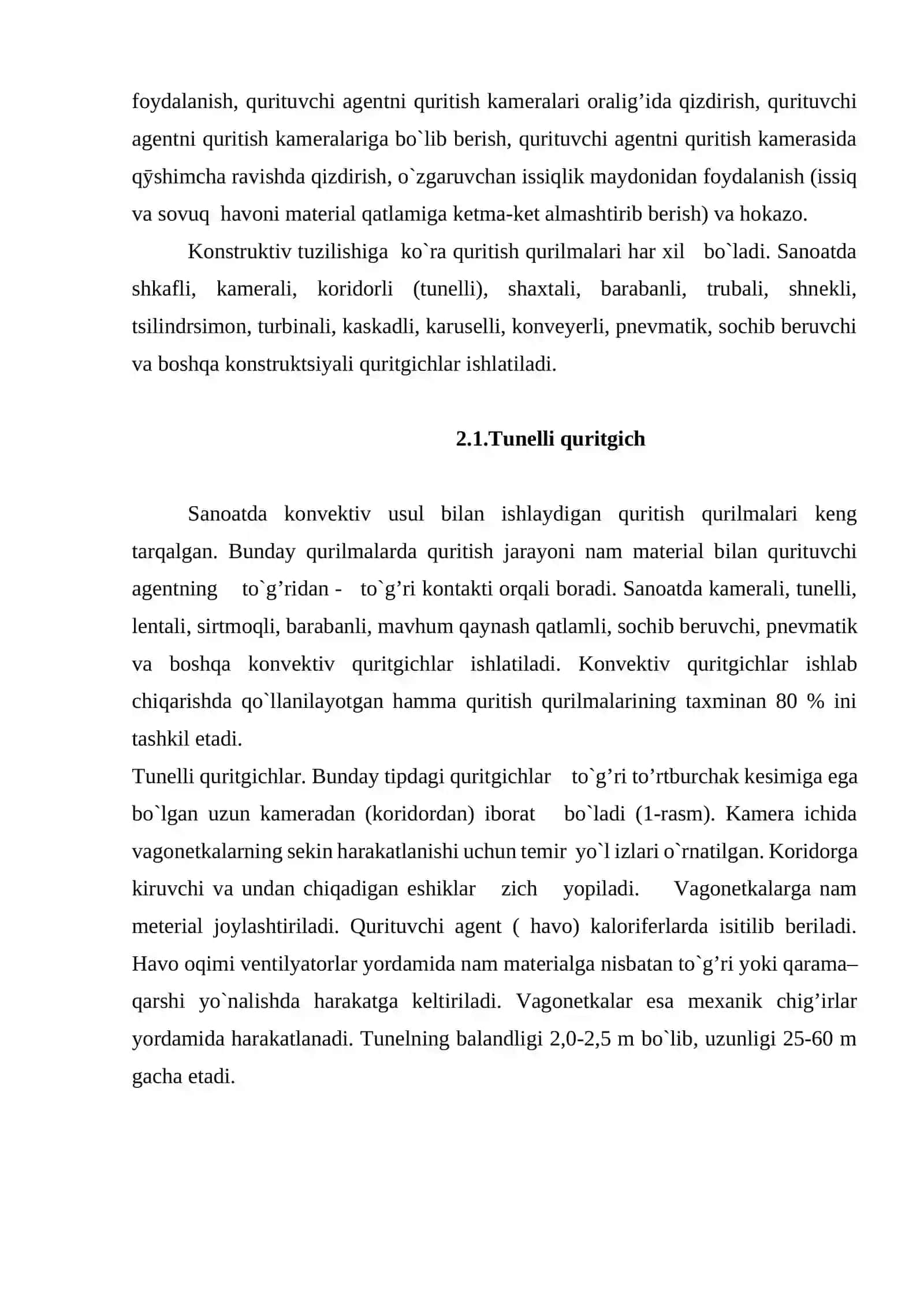 Barabanli quritish qurilmasi hisoblash 3