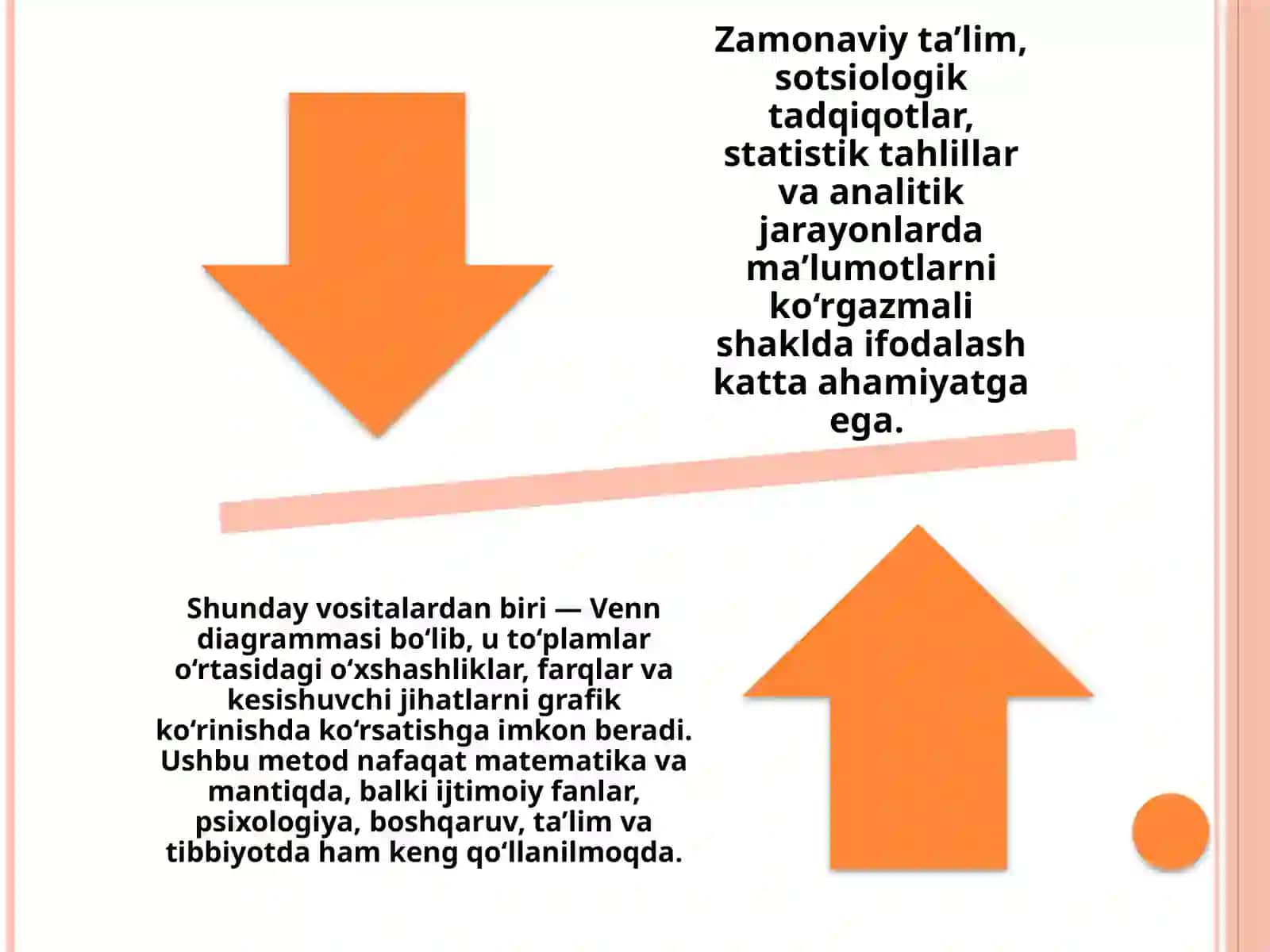 Venn diogrammasi metodi 3