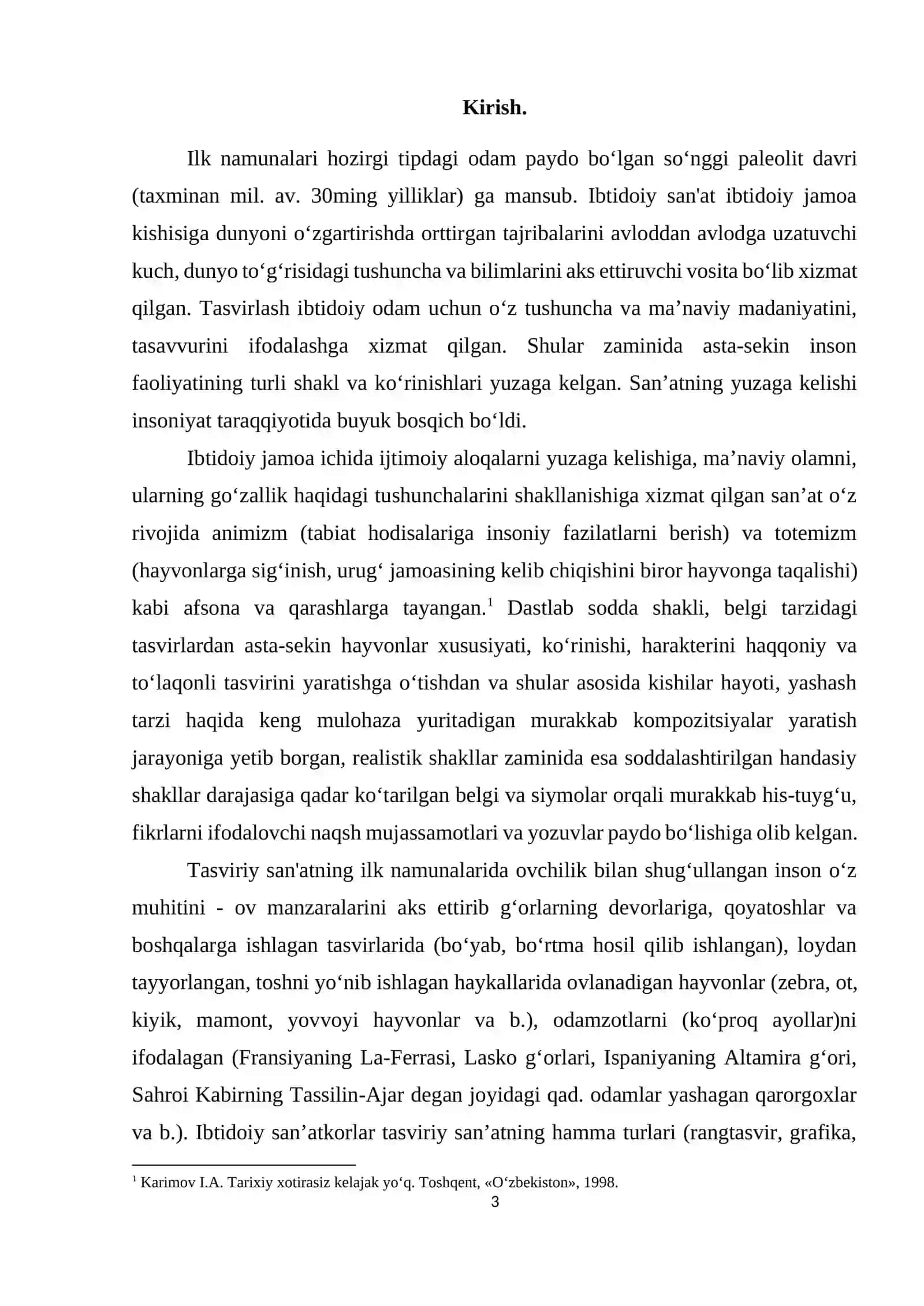 ILK TASVIRIY SANAT NAMUNALARI 3