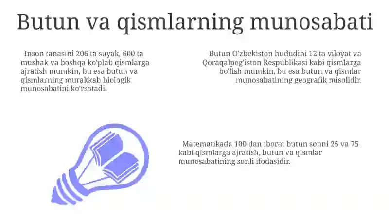 Butun va To‘ldirgichning Farqlari 3
