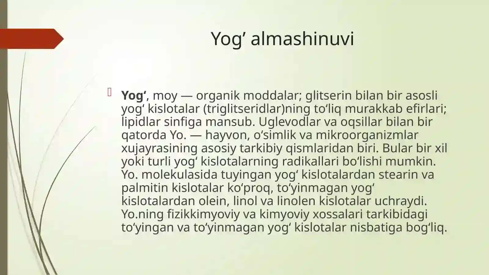 Yog’ almashinuvining buzilishi 3