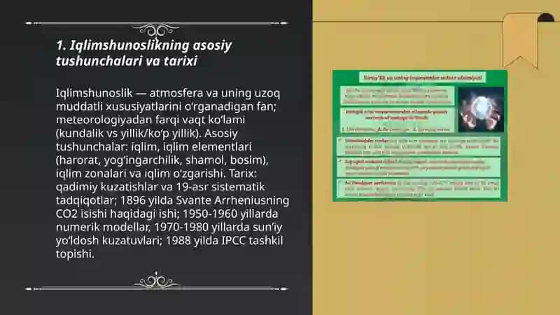 Iqlimshunoslik va Uning muammolari 3