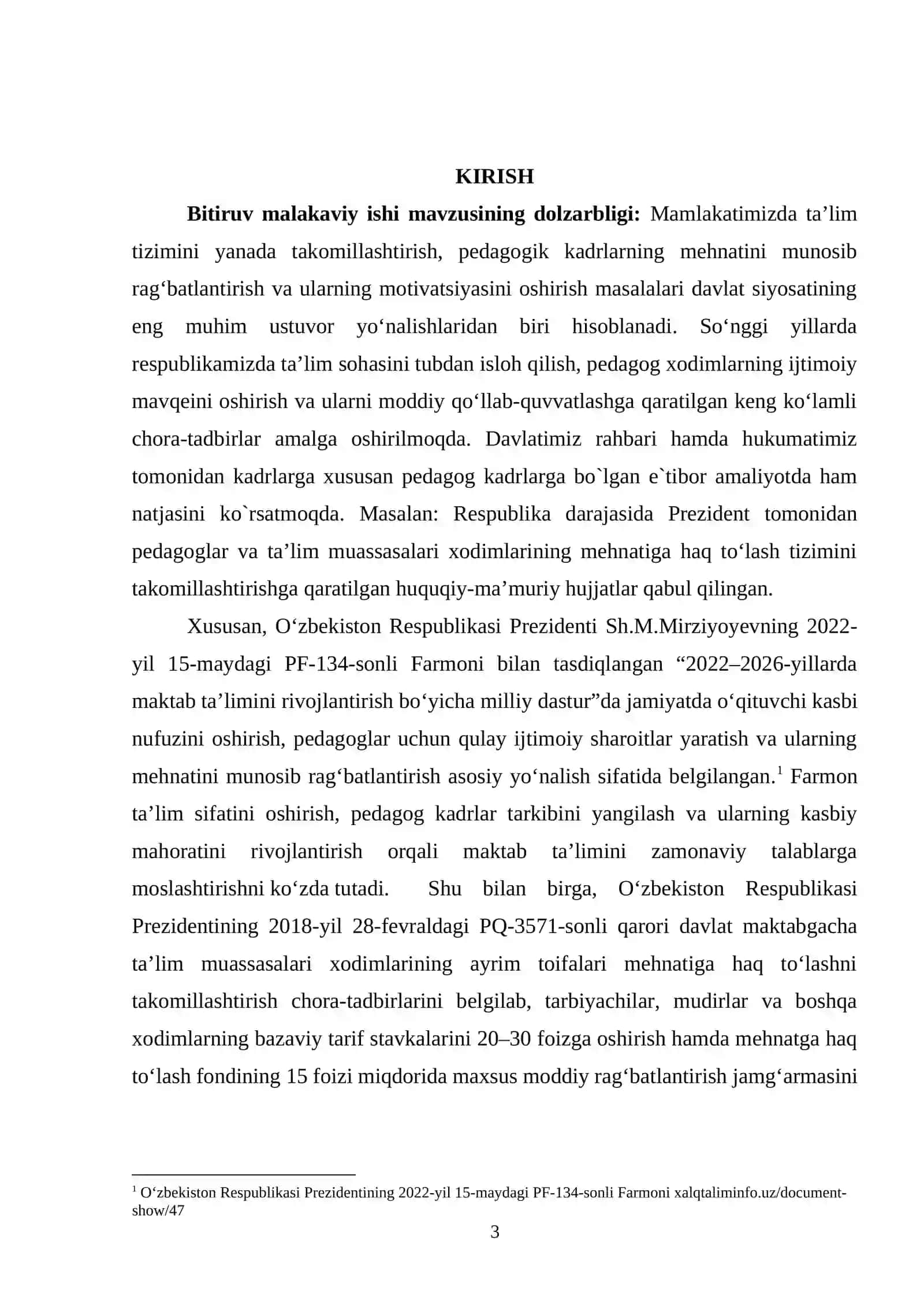 Ta’lim muassasasi xodimlari mehnatini rag’batlantirish tizimini takomillashtirish 3