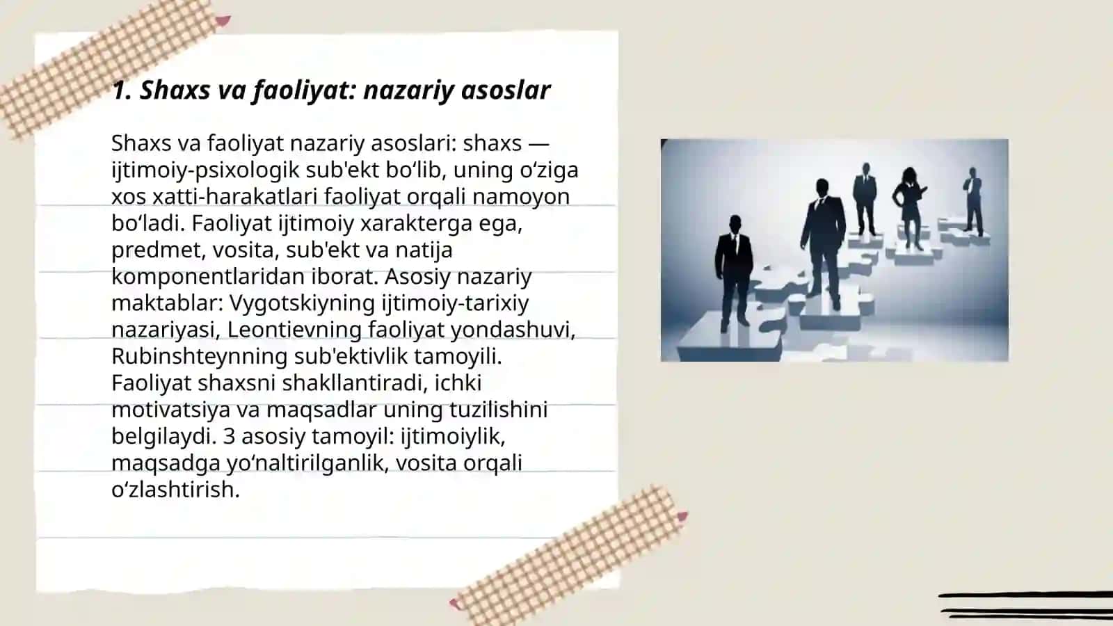 Shaxs va faoliyat: nazariy asoslar 3