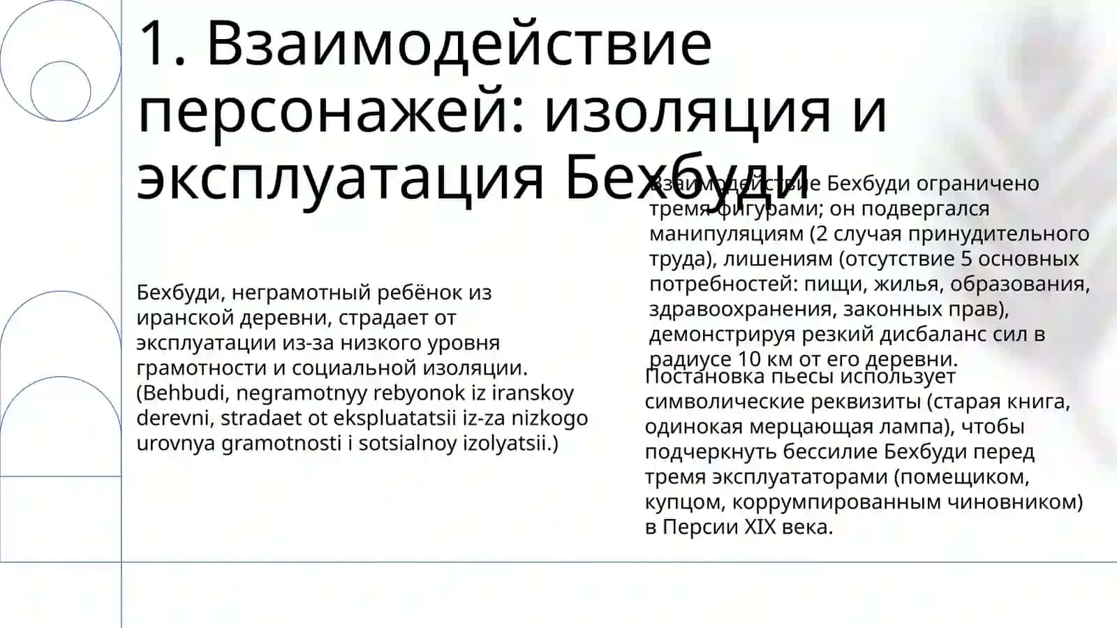 Постановка и постановка драмы Бехбуди 3